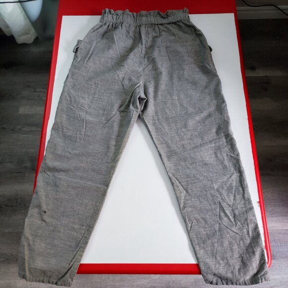 Zara pants women's size M grey leisure lightweight - Picture 3 of 14